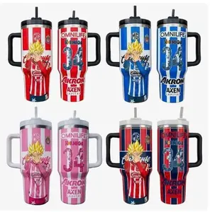 Chivas Guadalajara Football Fan Gift Tumbler 40oz 20oz with Handle, Gift for fan