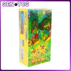 GENOTCG Pokemon 151 GATHERING Vol 4 Booster Box SLIM Simplified Chinese Collectible Trading Card Game