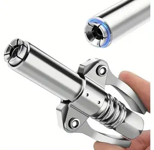 Manual Electric Pneumatic Grease Nozzle, Car Grease Tools Coupler, Oil Pump Car Syringe with NPT1/8 Tip, High Pressure Grease Nozzle Accessories Automotive