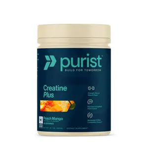 Purist Creatine Plus Powder with Creapure Creatine Monohydrate, 5g per Serving, NSF Certified for Sport, for Men & Women