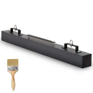 Heavy-Duty Magnetic Lifting Sweeper - 60-Inch Industrial Magnet for Forklift and Warehouse Use - 140 lbs Capacity, Dual Magnetic Force for Nails and Metal Debris Pickup - Reliable Material Handling Equipment