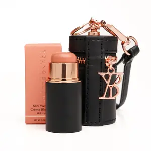 YB Mini VividLuxe Crème Blush Stick - Bellini | Hydrating Cheek & Lip Color | Creamy Texture and Radiant Finish | Clean Ingredients | Multi-Use Makeup | 8 Vivid Shades