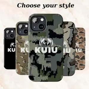 Kuiu Pattern Hunting Camouflage Tough Phone Case - Rain Forest Kuiu Phone Cover For Iphone 17161514131211 Plus Pro Max Miniư