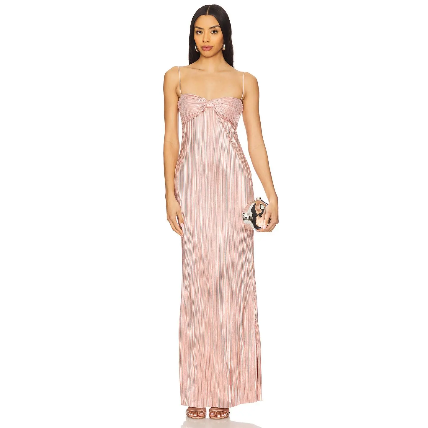 Lovers and Friends Mya Gown in Light Pink