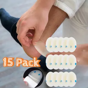 15pcs water - proof gel blister patch - ultra-thin mat, suitable for fingers, toes and heels - water - proof blister adhesive band aid
