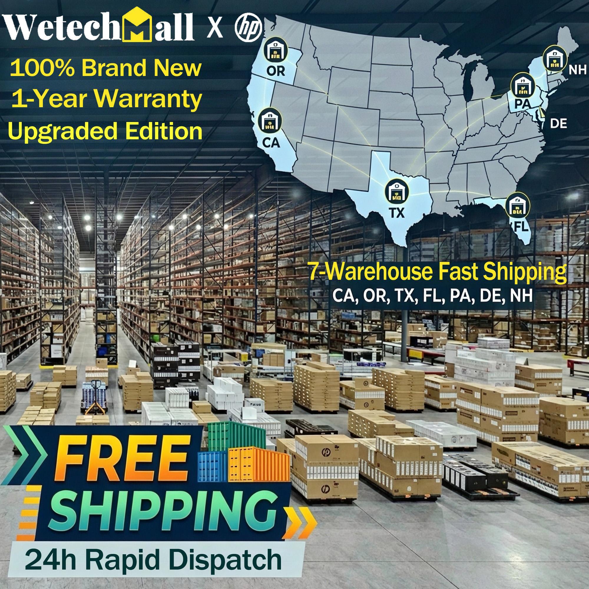 HP 17-inch Laptop for Business and Student -  up to 32GB RAM, 512GB SSD, AMD Ryzen 5 7430U, Windows 11 Pro, Wi-Fi 6, Fast Charge, 17.3” FHD Anti-Glare Display,Bundle Accessory