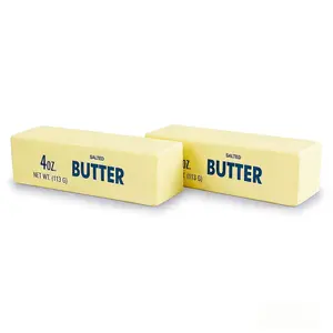 2PCS Slow Rising Butter Stick Squishy Toys - Taba Stress Relief Fidget Toys for ADHD Adults, Party Favor, Birthday & Holiday Gifts Slow-Rising Textured Gel Cubes Sensory