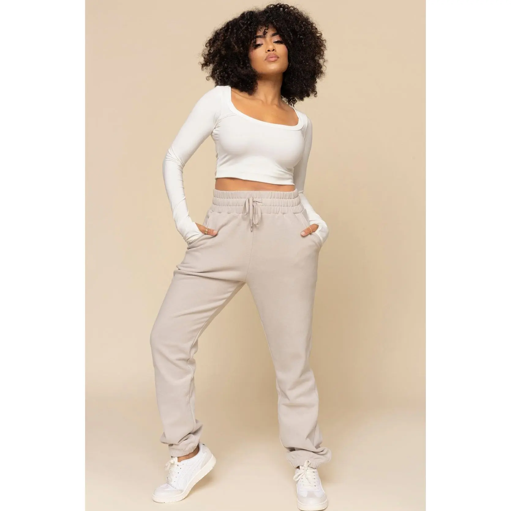 Ooey Gooey Sweatpant - Silver Birch