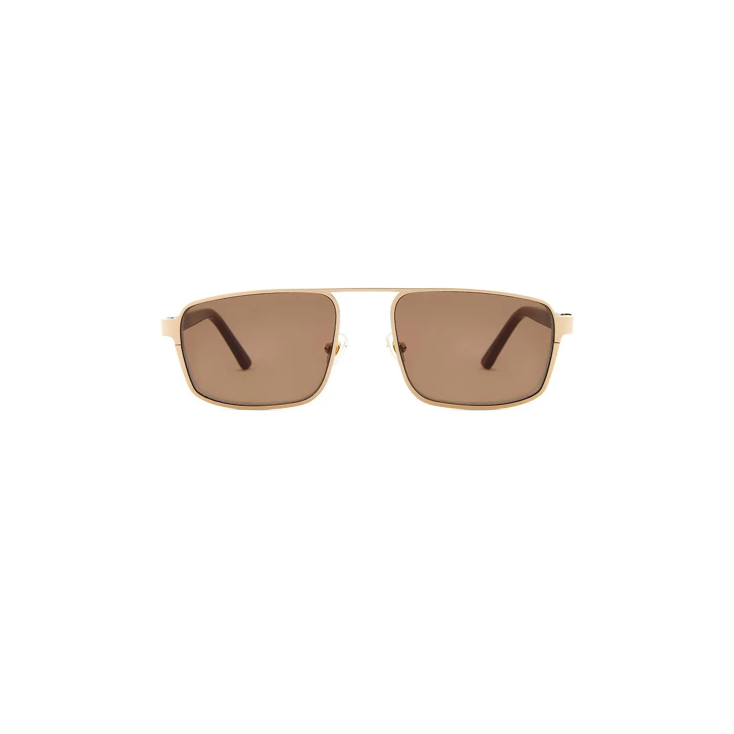 Lu Goldie Billie Sunglasses in Chestnut