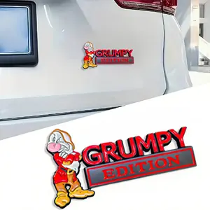 Unhappy Doll Pattern Car Sticker, Universal Car Sticker, Durable Fashionable Vehicle Decoration Decal, Car Decals, Suitable for Cars Laptops Home Party Decor