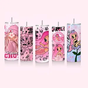 20oz tumbler with straw bichota