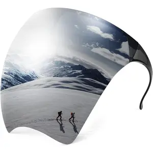 FEISEDY Full Cover Face Visor Protective Glasses Mirror Shield Sunglasses Anti Fog B2781