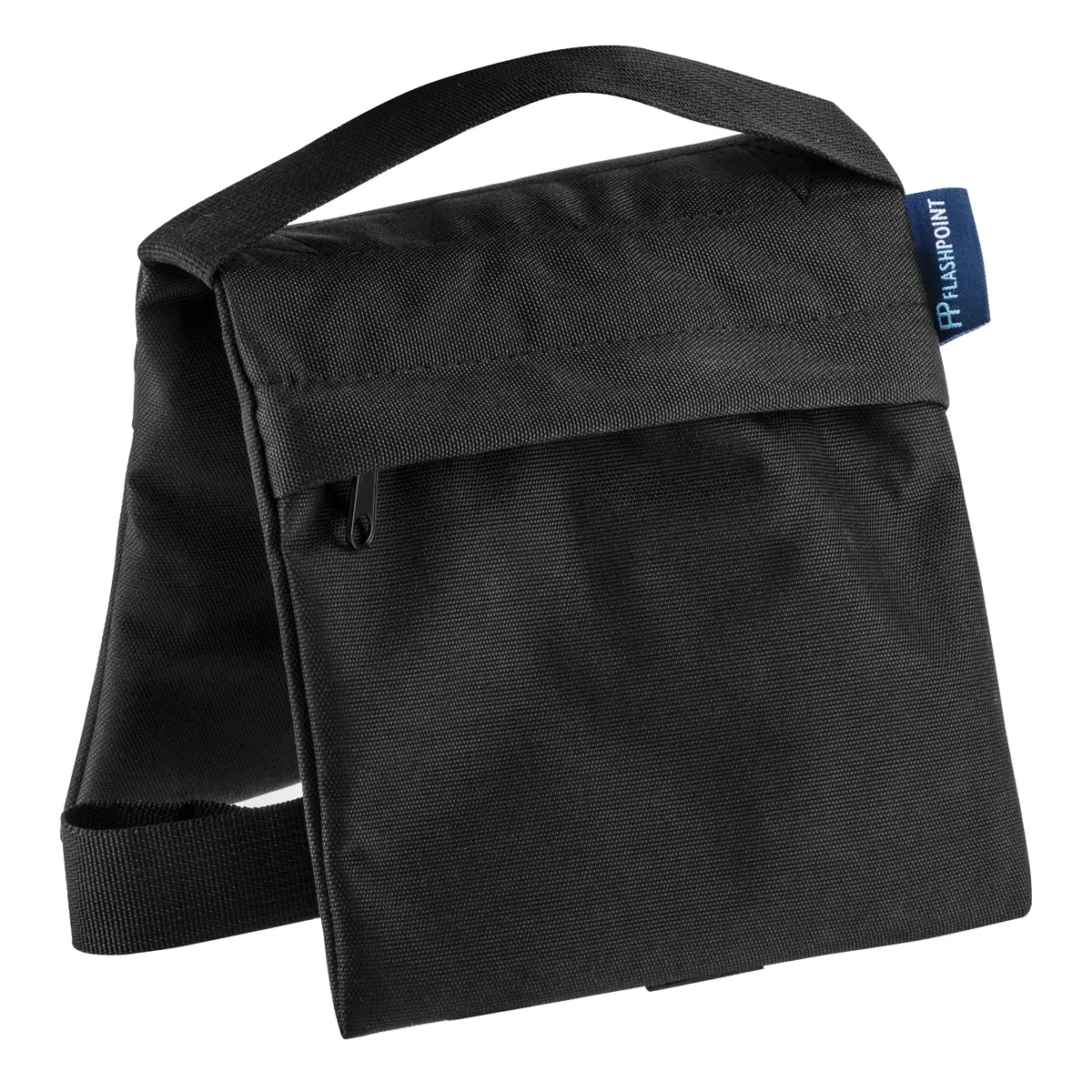Flashpoint Empty Saddle Sandbag, Water-Resistant Cordura Nylon - (5 lb Capacity, Black)