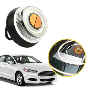 Car Emergency Strobe Light, Super Bright LED Flash Beacon, Magnetic Mount, Waterproof Hazard Warning Light for Vehicles, Waterproof Safety