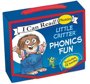 Little Critter 12-Book Phonics Fun!: A Box of 12 Mini-Books Featuring Short and Long Vowel Sounds (I Can Read Phonics) by Mercer Mayer||Mercer Mayer [Paperback Book]