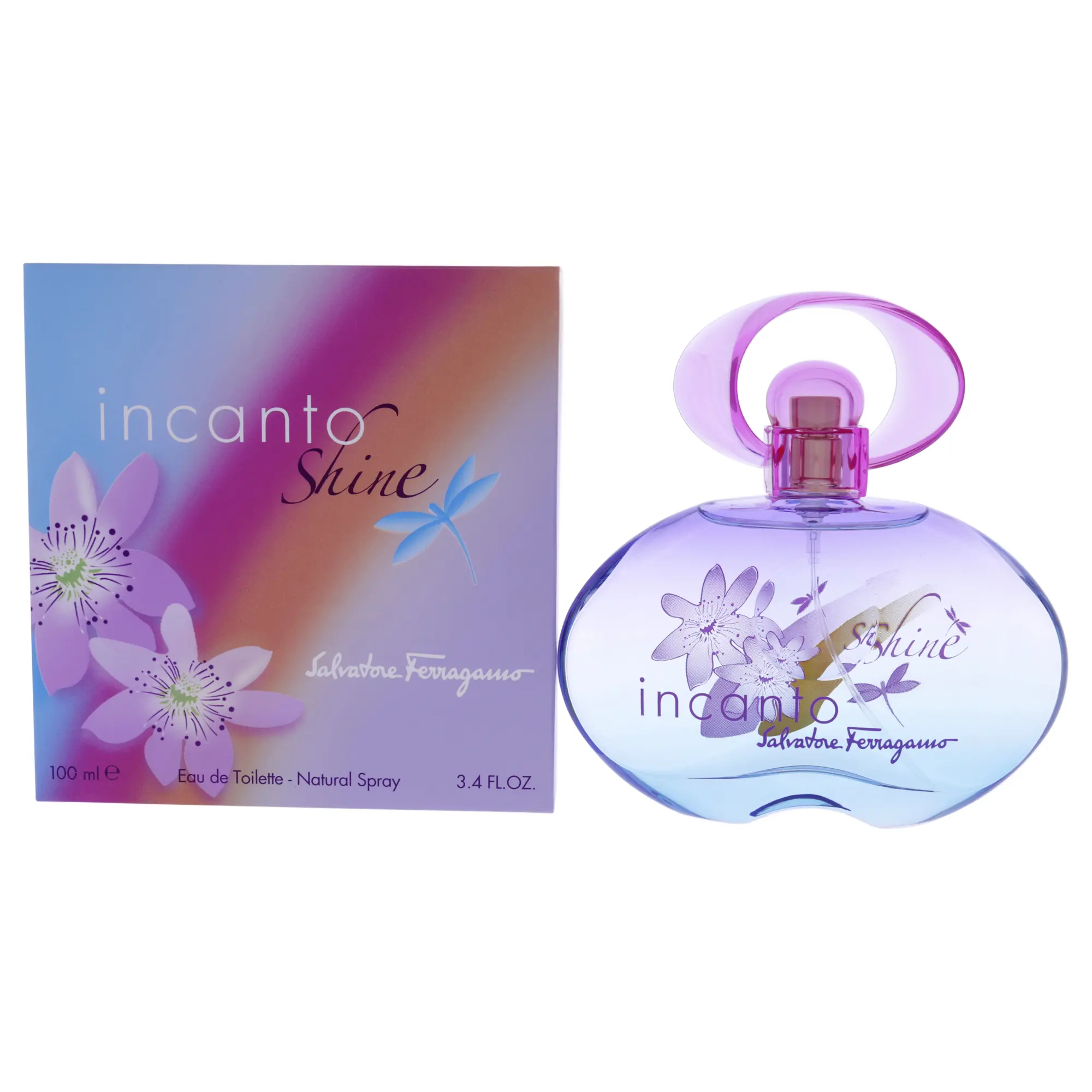 Salvatore Ferragamo Incanto Shine Women's Eau de Toilette Spray, 3.4 oz Bottle