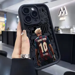 Football Genius B-Barcelonas No. 10 And Yamals Phone Case Suitable for Iphone 16, 15, 14, 13, 12, 11 Pro Max, X, XR, XSMAX, 8, 7 Plus, Shockproof Soft TPU Back Cover.