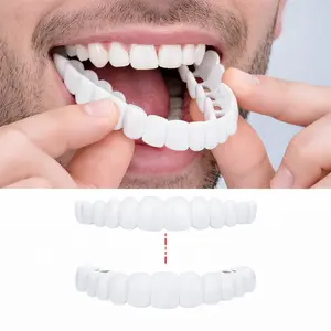 【3 Pairs】Snap-On Teeth Instant Whitening Temporary Teeth Repair Kit Smile Beautiful Snapping instants 2026 New Smile Hack Non-Medical