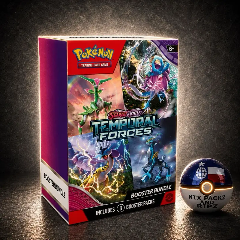 Pokemon Temporal Forces Booster Bundle (LAST CALL)