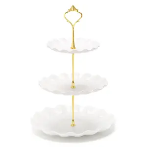 Multi-layer Cake Stand, 1 Count Multi-functional Dessert Display Stand, Cupcake Display Stand, Cake Decorations for Wedding Birthday Party, Ornaments