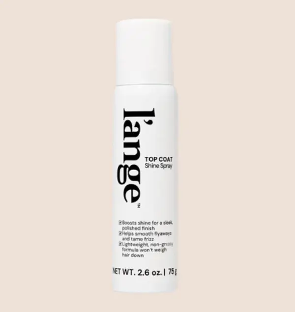 L'ANGE HAIR - Top Coat Shine Spray | Hair Gloss Finishing Spray | High-Gloss Finish | Controls Frizz & Flyaways | Ultra-Fine Hydrating Mist | Lightweight, Won't Weigh Hair Down