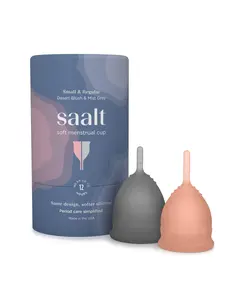Saalt Soft Menstrual Cup Duo