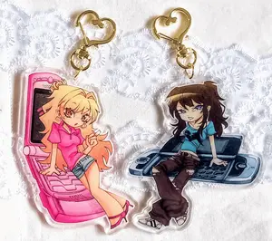 Class of '09 Acrylic Keychain,  Nicole, Jecka, Ari & Emily, Jecka Keychain Co09, Class of 09 Keychain, Girl From Nowhere, Library of Ruina, Ramshackle