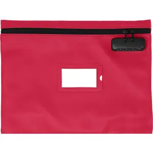 14x11 inch Locking Zipper Case for Notary Kit Stamp Embosser Ink Pad and Valuables