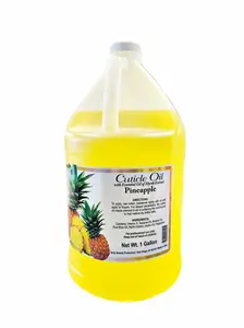 Cuticle Oil Aroma 128 Fl Oz Gallon Bottle with Myrrh & Pineapple Essential Oils for Soothing Cuticle Care Aromatic & Versatile