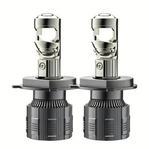 2pcs H7 H4 H9 H11 9005 9006 LED Headlight Bulbs 60000LM 160W 12-24V Canbus Error-Free Low Beam with Aviation Aluminum Cooling Fan, Plug & Play for Cars, Trucks, SUVs, Truck Lighting Solution, Modern Headlight Upgrade, Durable Construction, Plugandplay Bul