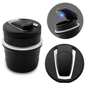 Portable LED Car Cigarette Ashtray Cup, Led Lighting, Detachable Design for Opel Astra Grandland Corsa Mokka Frontera Insignia Zafira Vivaro
