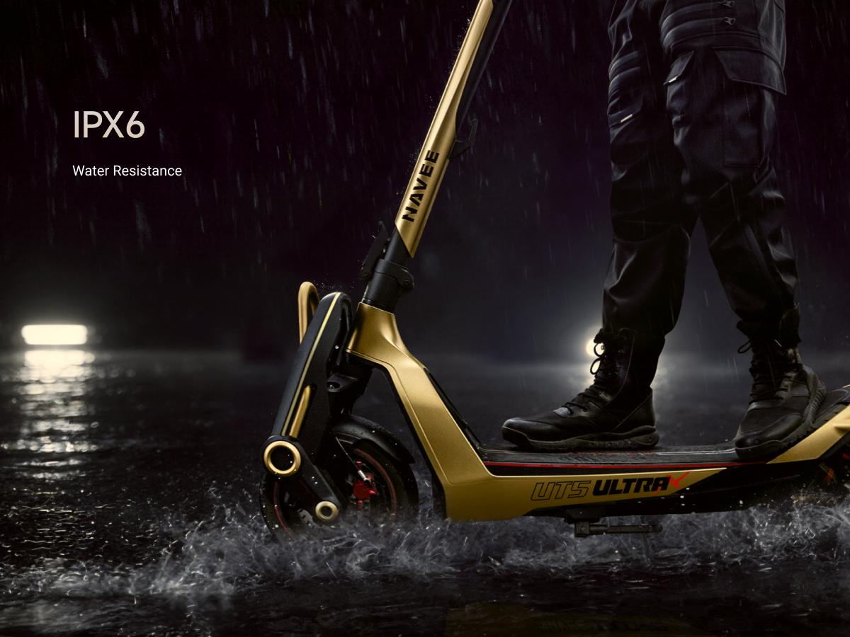 NAVEE UT5 Ultra X Electric Scooter, 43.5 mph, 74.6 Miles Range, 2400W*2 Peak Motor & Dual Suspension & Disc Brake, 12" Tires, Flash Charge Off-Road Scooter Adults