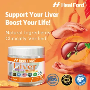 Heal Ford Milk Thistle | Advanced Liver Detox & Intestinal Cleansing Support | Natural Liver Health Supplement with Turmeric, Kudzu Root & Vitamin C – 30 Individually Wrapped Silymarin Tablets