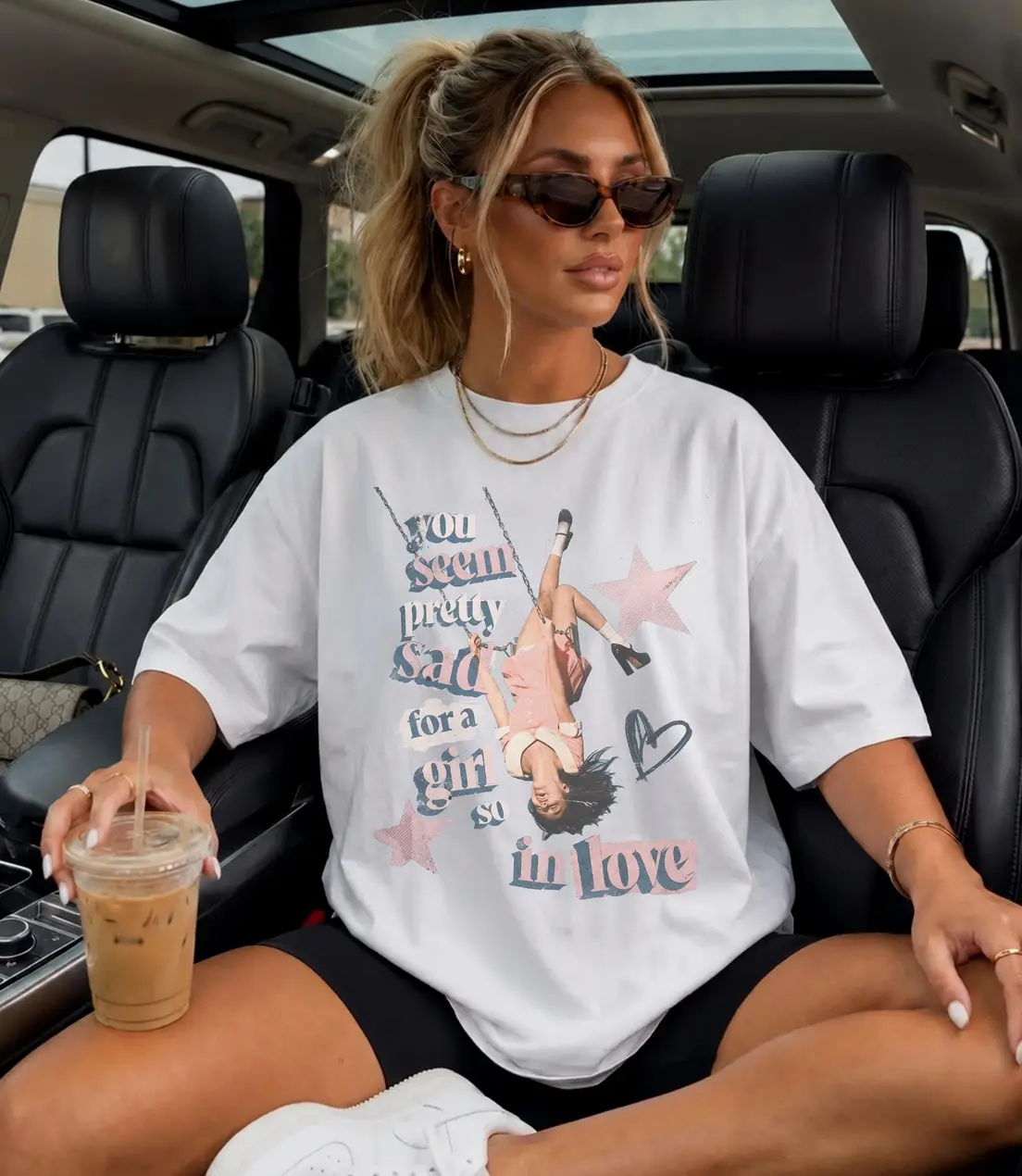 Women's "You Seem Pretty Sad" Graphic Cotton T-Shirt - OR Inspired Pop Music Tee, Unraveled Aesthetic Vintage Streetwear, Unisex Comfortable Breathable Everyday Casual Wear Gift, Fabric, Fit