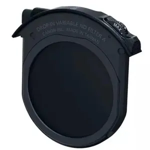 Canon Drop-in Variable ND Filter A - Drop-in Fit Camera Lens Accessory with Adjust Wheel, Fisheye Compatibility, Holder Mount, and Manufacturer Warranty for Photography Gear, Manufacturer Warrenty