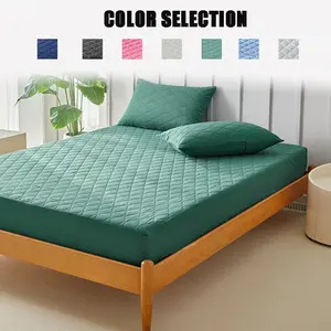 King/queen Size Waterproof Bed Sheet, Breathable Material for All-Night Cool Comfort, Durable Design, Deep Pocket