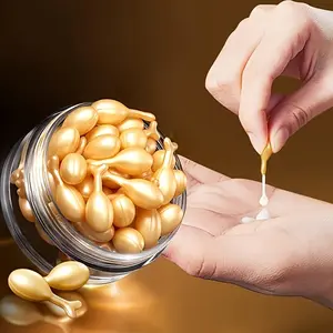 SADOER collagen capsules - low-allergen moisturizing essence suitable for all skin types, containing active collagen ingredients: a skincare product for both men and women, providing hydration and nourishment.