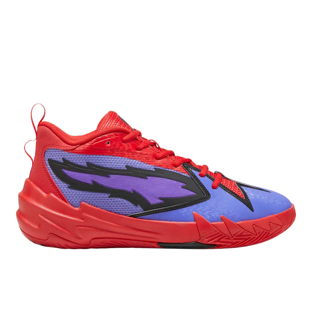 PUMA Mens Scoot Zeros Pred Basketball Sneakers Shoes - Purple, Red PUMA Mens Scoot Zeros Pred Basketball Sneakers Shoes - Purple, Red