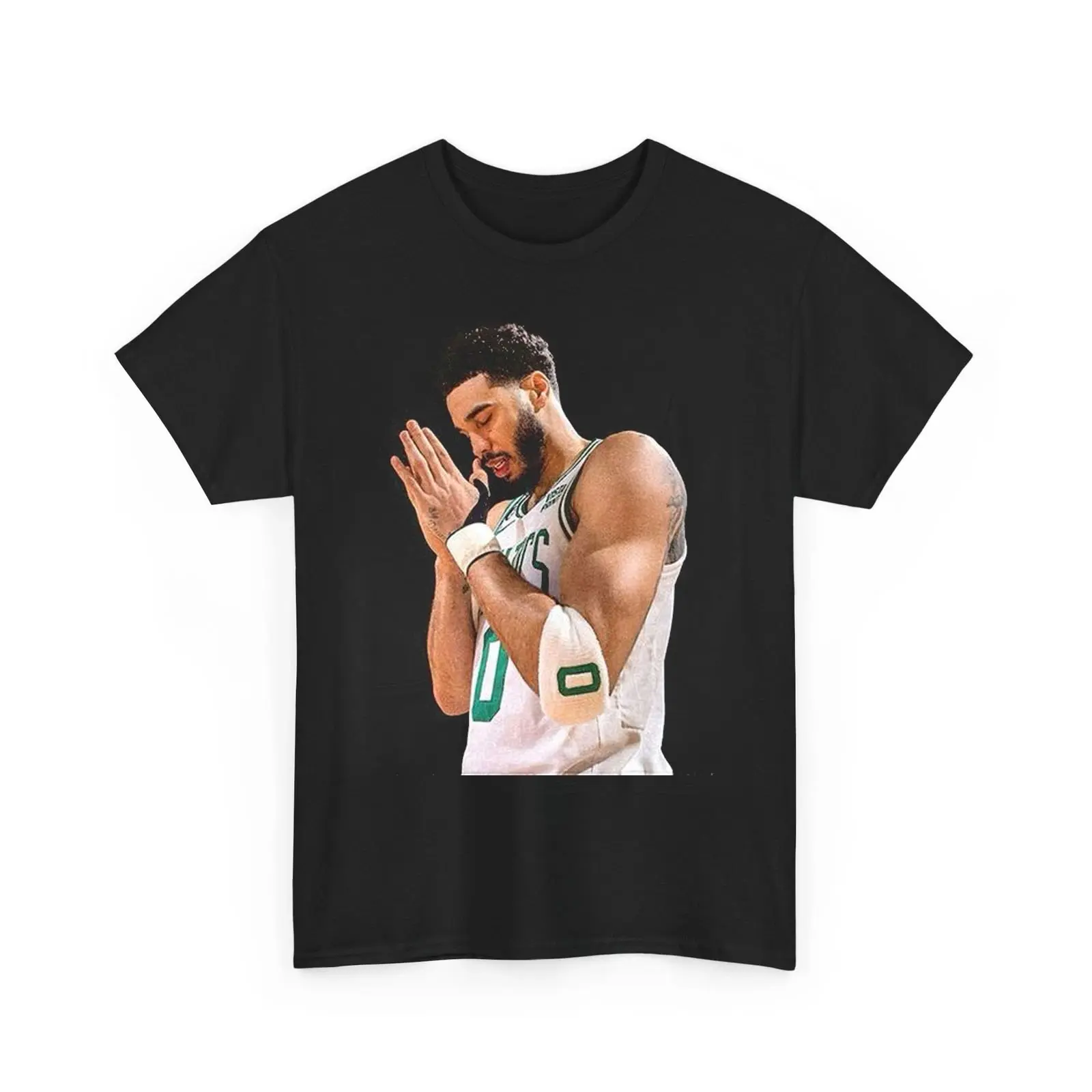 Jayson Tatum Pray T-shirt Retro Sports Fan Tee