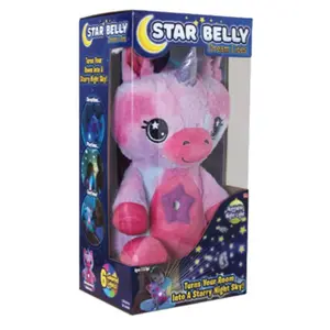 Ontel Products 269952 As Seen on TV Star Belly Unicorn Dream Lite, Pink