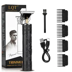 Men's Electric Hair Clipper, Portable Stainless Steel Blade, 1200mah Battery, 4 Guide Combs, Cleaning Brush, Travel Grooming Kit Gift Set, Electrical Gadgets, Multifunctional Clippers, Cordless Charging Trimmer