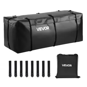 VEVOR Hitch Cargo Carrier Bag, Waterproof 840D PVC, 57.48x 19.49x 23.82 in (16 Cubic Feet), Heavy Duty Cargo Bag for Truck Bed Storage with Reinforced Straps, Suitable for Car SUV Vans Hitch BasketVEVOR Super Brand Day