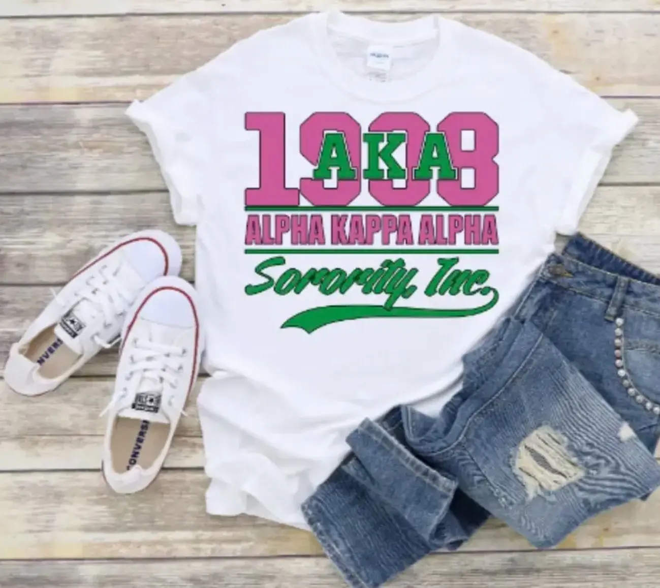 1908 AKA Tshirt, 08 AKA shirt, 1908 shirt, Cute shirt, Alpha Kappa Alpha Sorority Paraphernalia