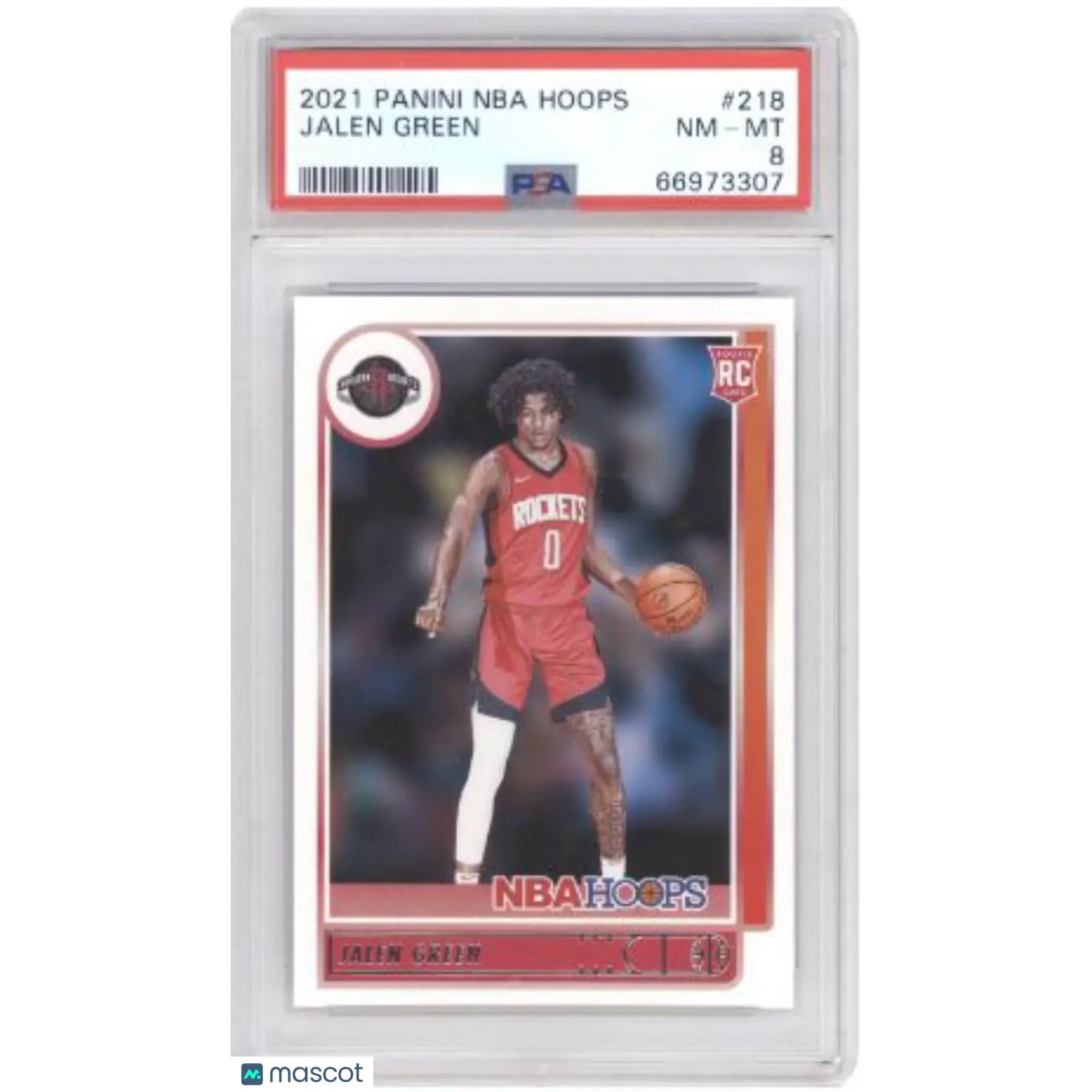Jalen Green PSA 2021 Panini NBA Hoops #218 Basketball 8