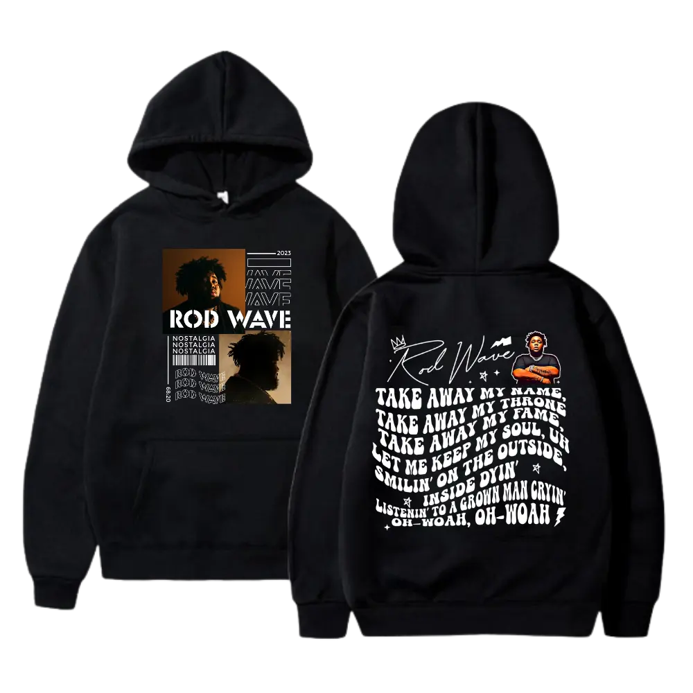 Rod Wave Boyz Don’t Cry Hoodie, Sweatshirt, T-Shirt, Rod Wave Rap Lover Shirt, RW Music Tour Aesthetic Sweatshirt, Vintage Rod Wave Lyrics 2 side Hoodie , Full Size