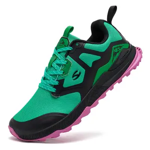 HOBIBEAR Men's Trail Running Shoes | Trekking | Hiking | Wide Toe Non-Slip Sneakers