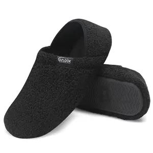 Women & Men Cozy House Slippers with Anti-Slip Sole Soft Warm Indoor Outdoor Slides Lightweight Portable for Travel Hotel Daily Home Use Comfortable Foldable Heel Slipper Shoes for Autumn Winter Spring Flipflop Footwear