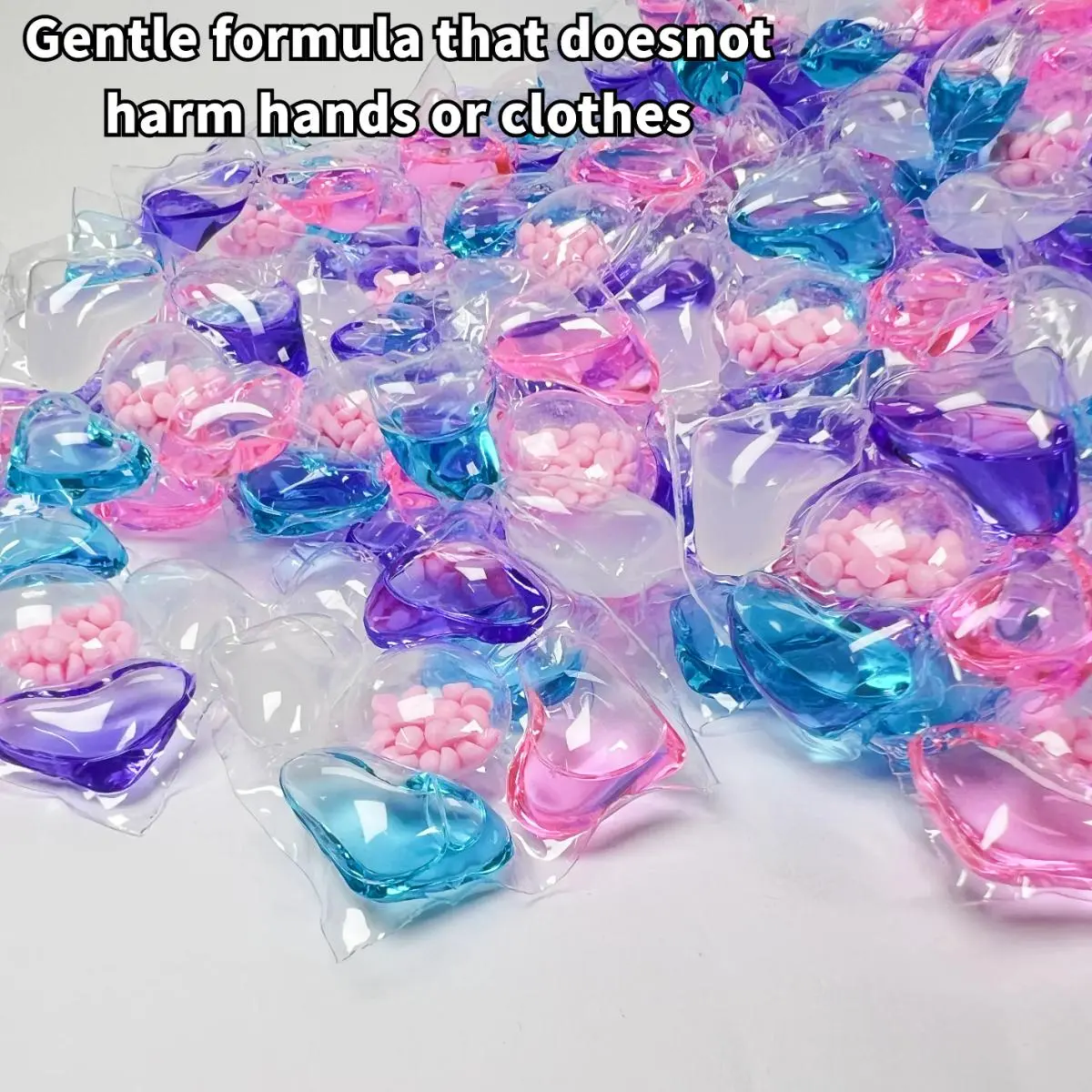5 in 1 Laundry Beads, 100pcs/bucket Long Lasting Fragrance Laundry Beads, Household Laundry Tools, Home Supplies, Detergent Ball