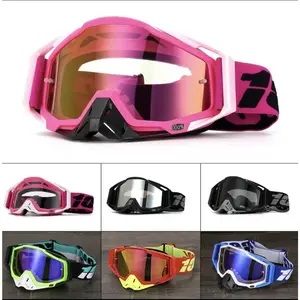 100% armega champion series goggles Quick Release Off-Road Motorcycle Goggles -Pro Motocross MX ATV Dirt Bike Racing Goggles, Anti-Fog UV Protection Lens, Adjustable Strap,Shockproof Eye Protection for Outdoor Adventure Riders Motorbike Gear