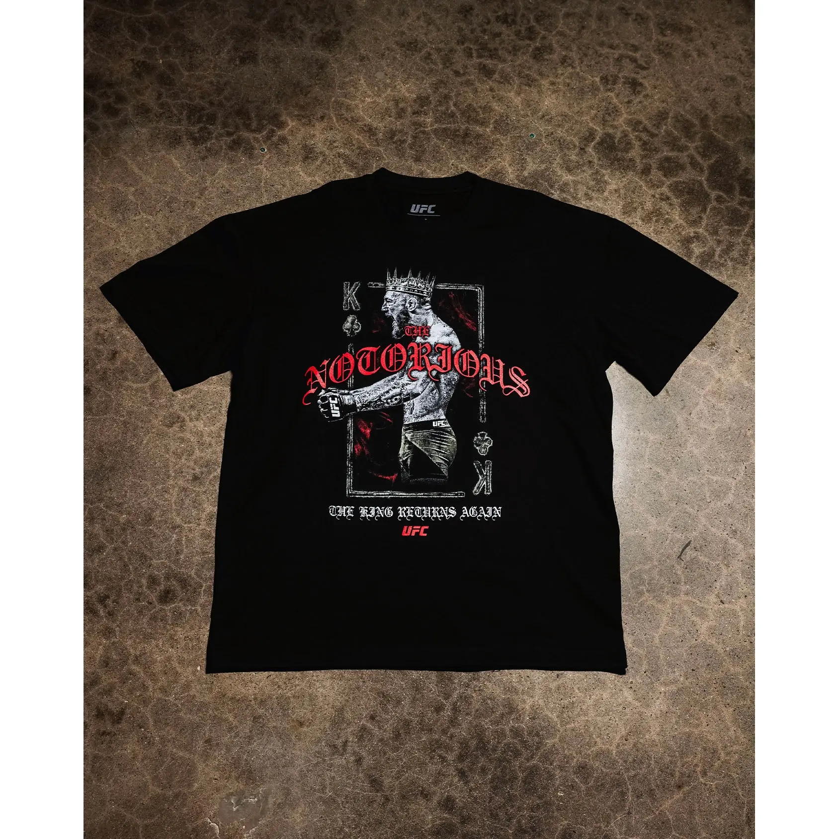UFC By Culture Kings UFC IFW 2026 The King T-Shirt Black